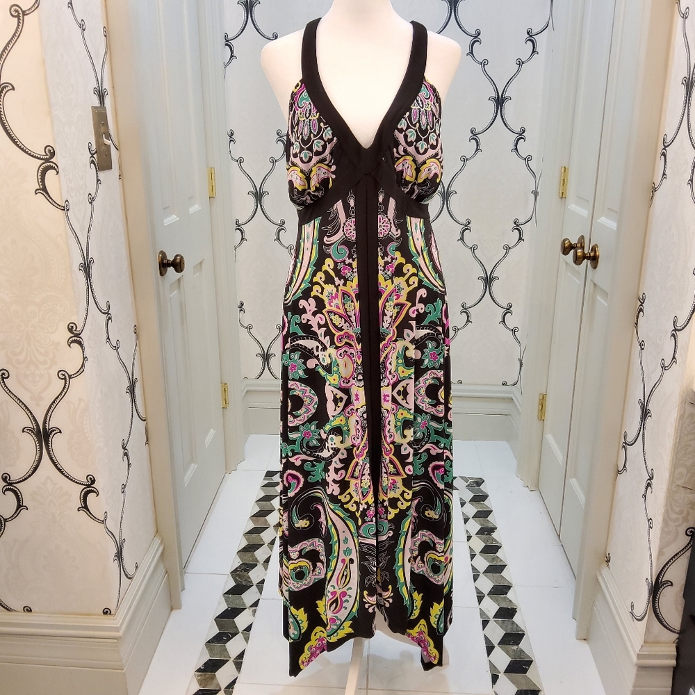 INC International Concepts Dress. Size Large. Colorful Modern paisley